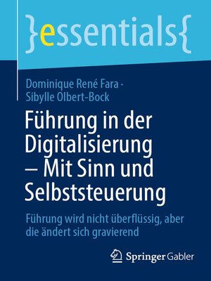 cover image of Führung in der Digitalisierung – Mit Sinn und Selbststeuerung